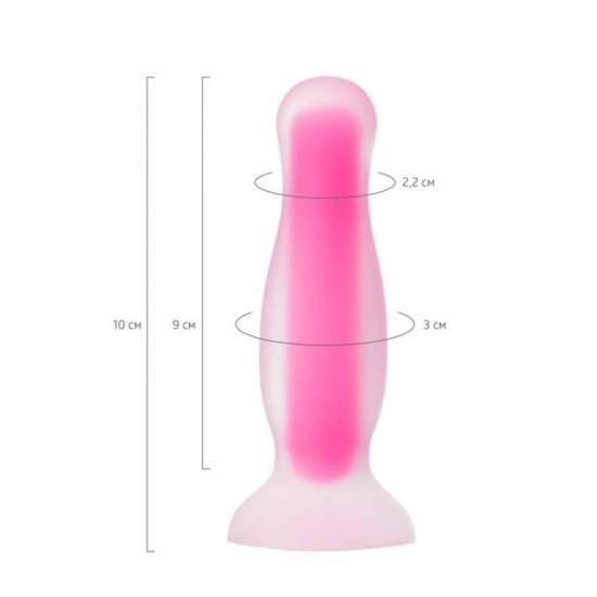 Shop You Beyond Cain Glow Gece Parlayan Anal Plug , Silikon, Şeffaf, 10 cm