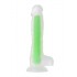 Shop You Beyond Yeşil Dick Glow Gece Parlayan Dildo, Silikon, Şeffaf, 18 cm