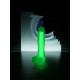 Shop You Beyond Yeşil Dick Glow Gece Parlayan Dildo, Silikon, Şeffaf, 18 cm