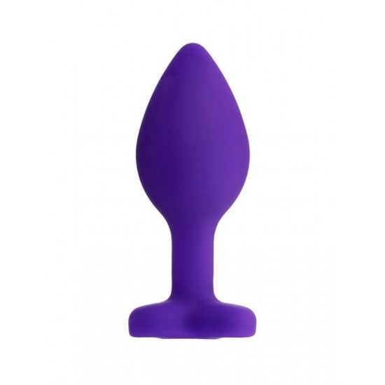 Shop You Diamond Heart Anal Plug Mor 7 cm 18 g