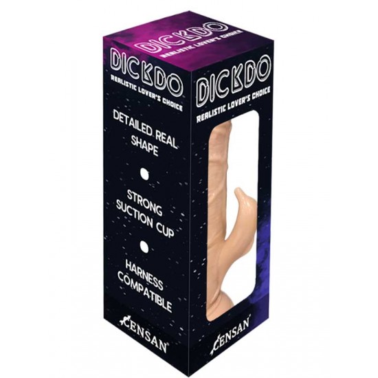 Shop You Dickdo Gerçekçi Klitoris Uyarıcılı Dildo Penis 20cm