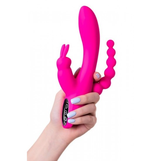 Shop You Jos Spanky Üçlü 21cm Pembe Vibratör