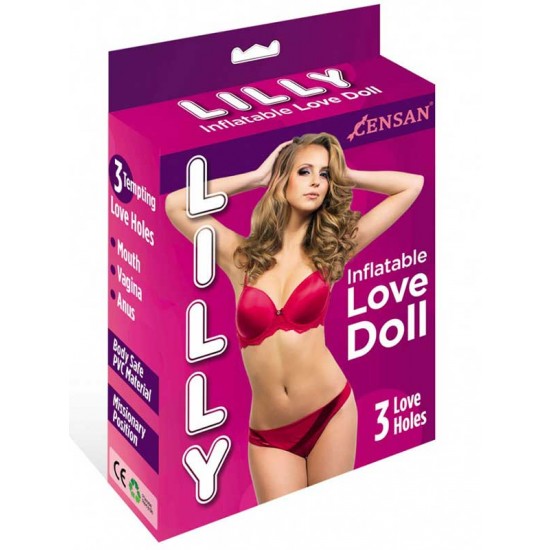 Shop You Lilly Love Doll 3 İşlevli Şişme Bebek