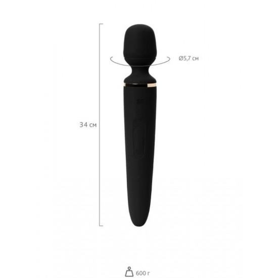 Shop You Satisfyer Wand-er Woman Black Vibratör 34cm