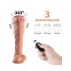 Shop You Uzaktan Kumandalı Şarjlı Realistik Penis Döner Başlı 25.5 cm