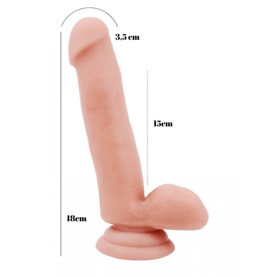 Shop You Philander 18cm Kıkırdaklı Gerçekçi Dildo