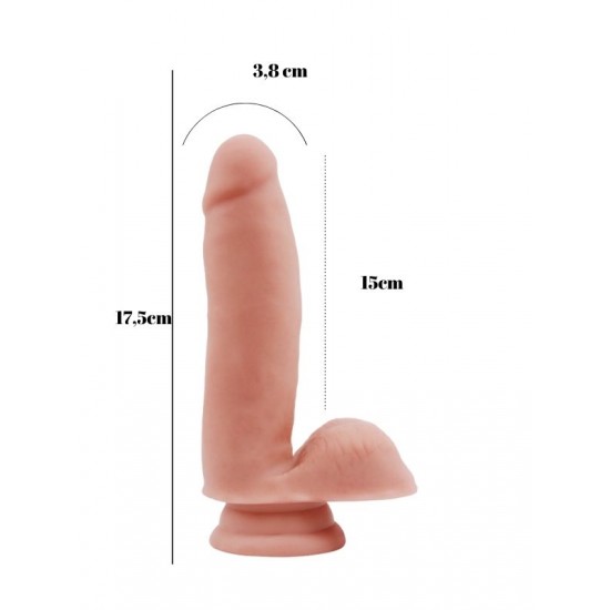 Shop You Sex Lure 17,5cm Kıkırdaklı Gerçekçi Dildo