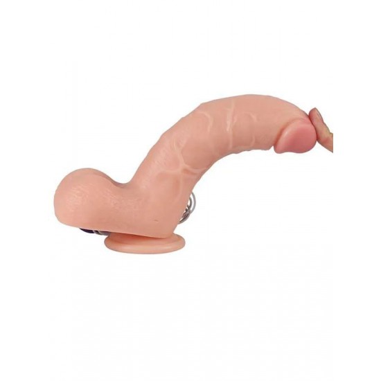 Shop You Shequ Adam Vibrating Realistik Vantuzlu Titreşimli Dildo 21 cm